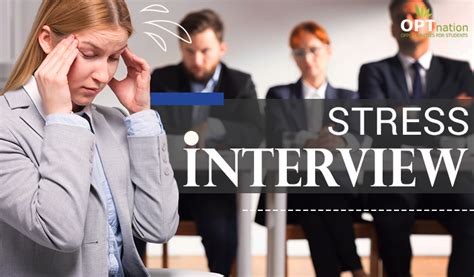 Interview stress